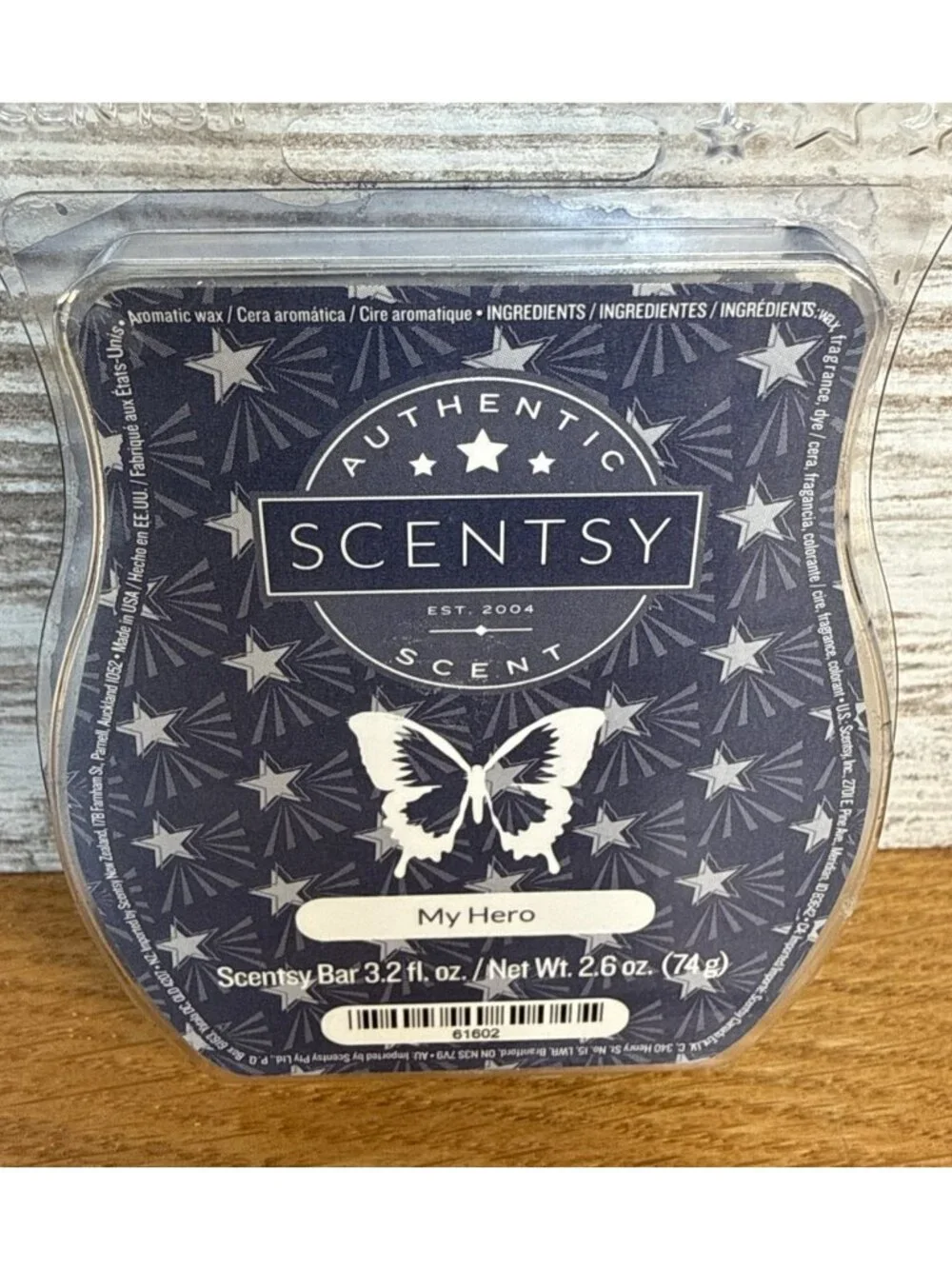 Scentsy Wax Bar Current Rare Limited Edition Discontinued Scents Melts MY HERO